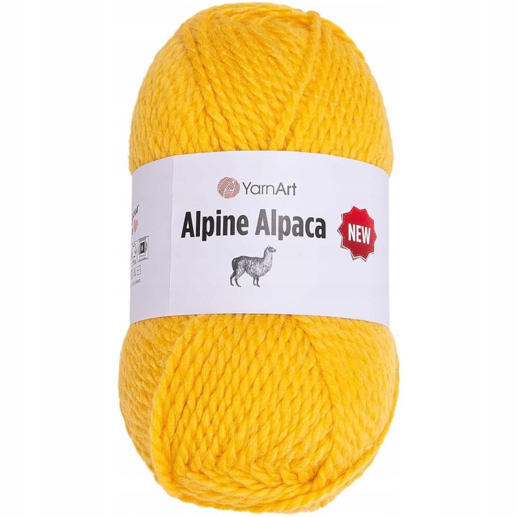 YarnArt | Alpine Alpaca | 1448 | żółty