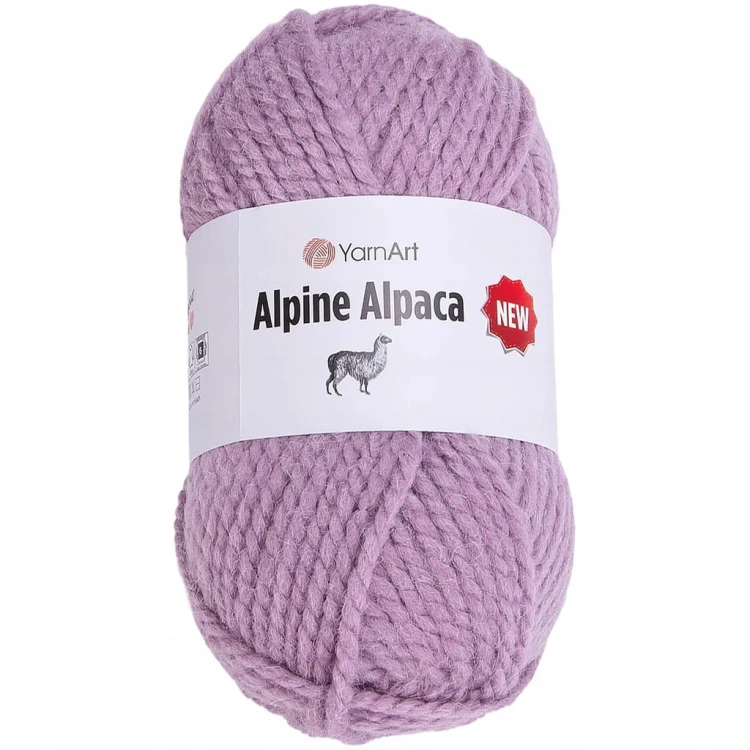 YarnArt | Alpine Alpaca | 1443 | liliowy