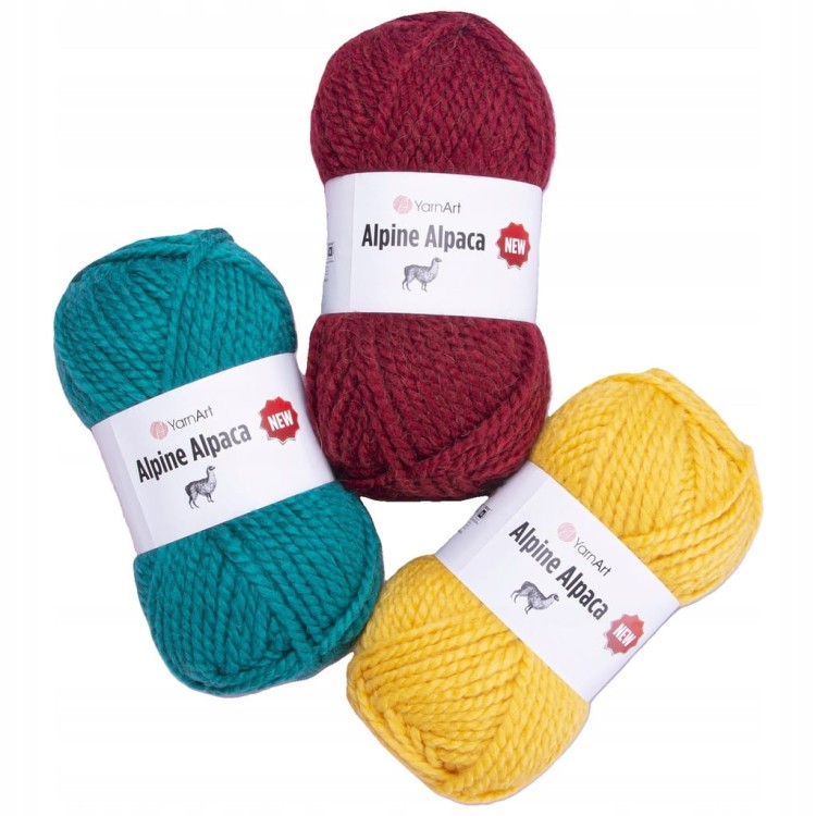 YarnArt | Alpine Alpaca | 1437 | granatowy