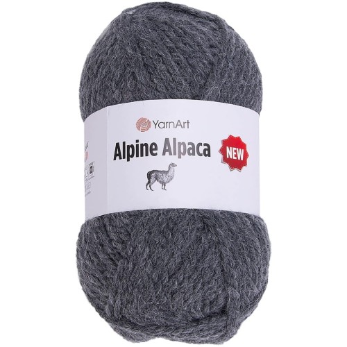 YarnArt | Alpine Alpaca | 1436 | szary ciemny