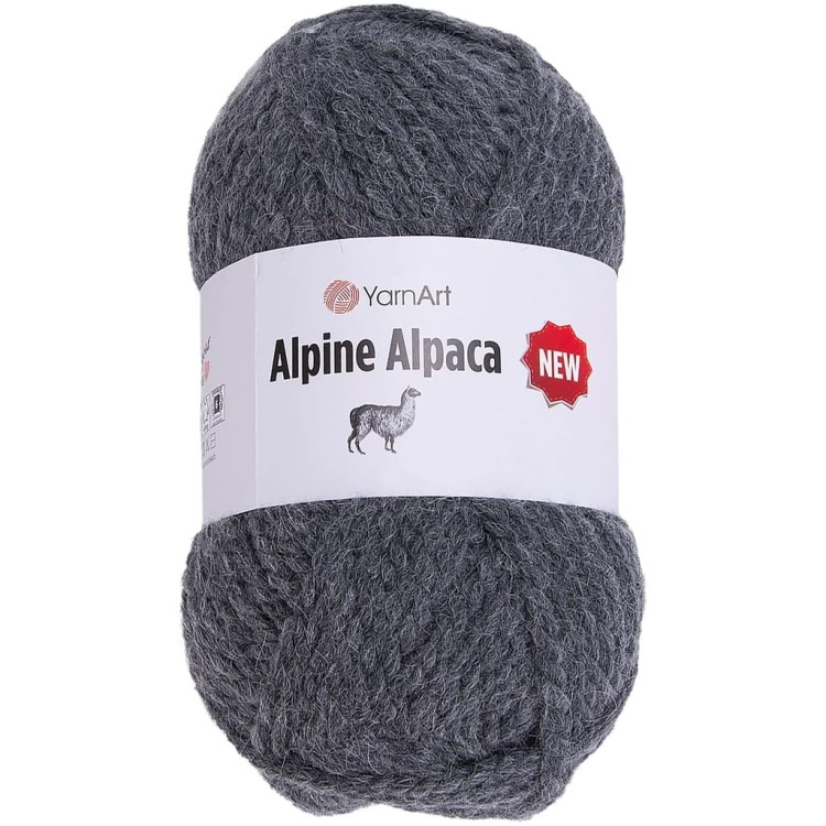 YarnArt | Alpine Alpaca | 1436 | szary ciemny