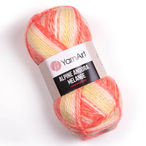 WYPRZEDAŻ - Włóczka YarnArt | Alpine Angora Melange | 436