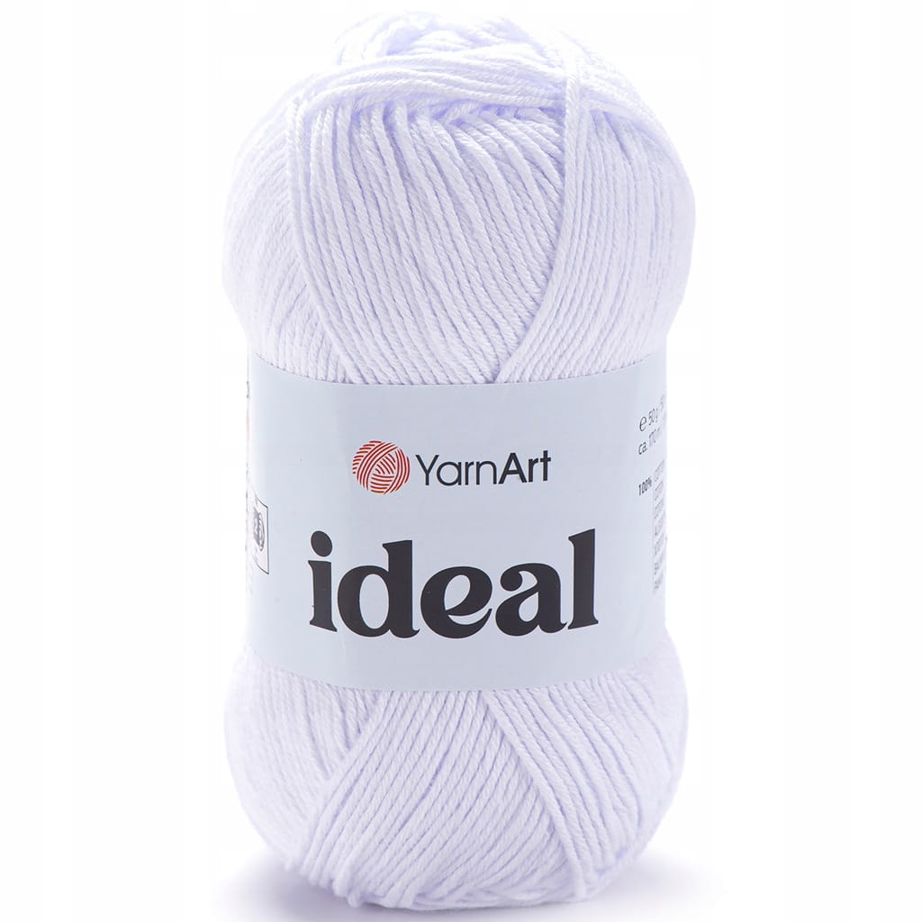 YarnArt | Ideal | 220 | biały [100% bawełna]