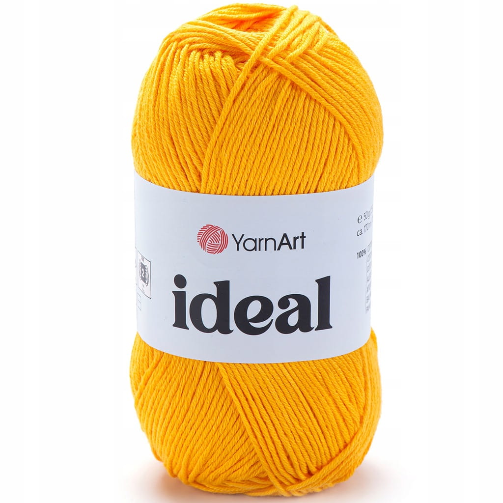 YarnArt | Ideal | 228 | żółty [100% bawełna]