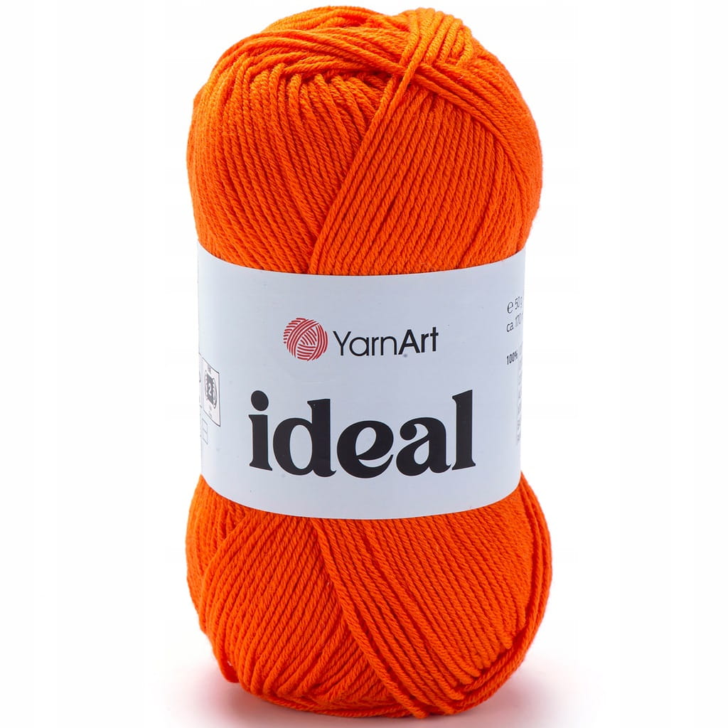 YarnArt | Ideal | 242 | pomarańczowy [100% bawełna]