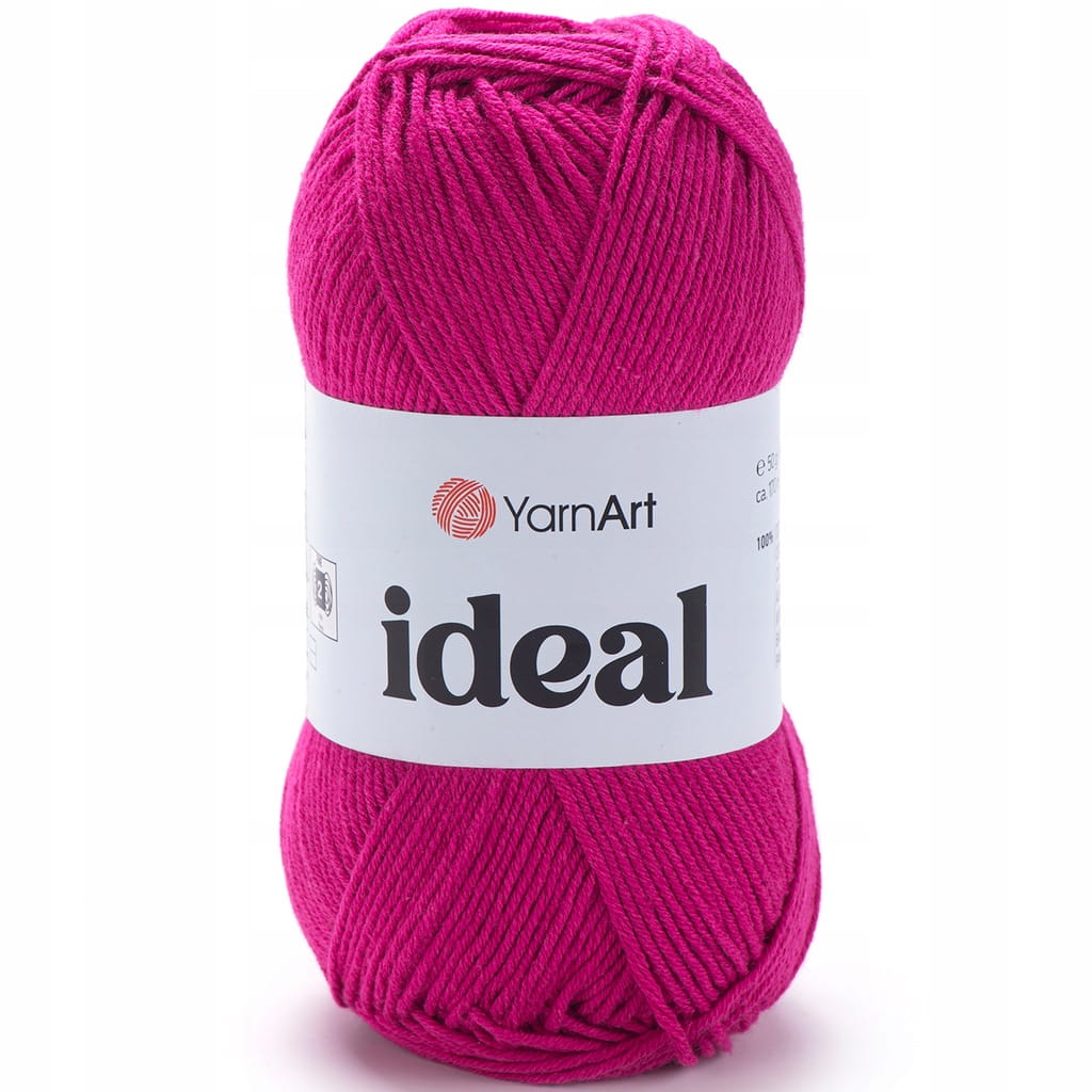 YarnArt | Ideal | 243 | amarantowy [100% bawełna]