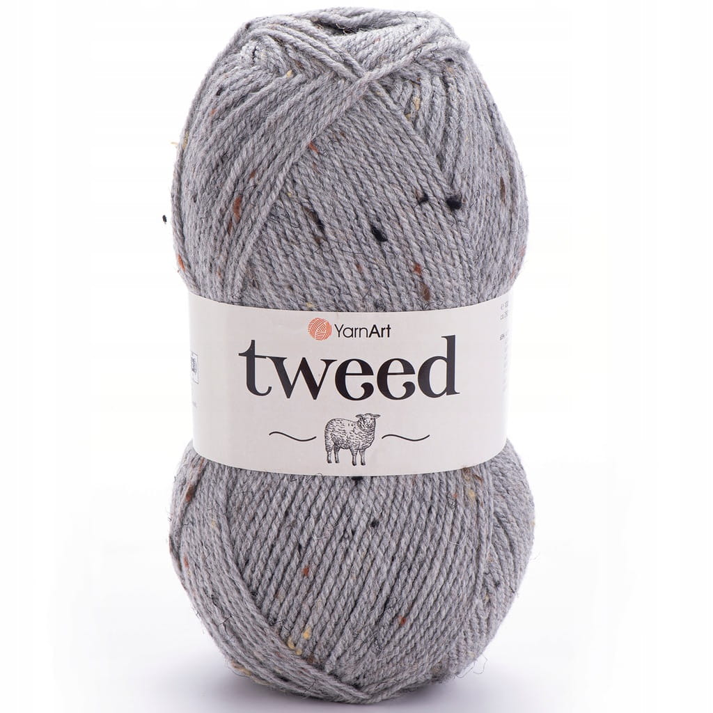 YarnArt | Tweed | 226 MIX | szary