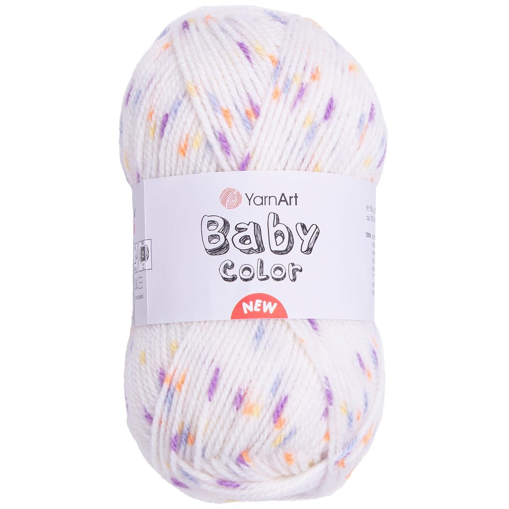 YarnArt | Baby Color | 217 print | wielokolorowa