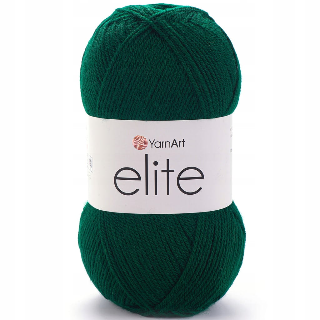 YarnArt | Elite | 0590 | zieloń butelkowa [100% akryl]