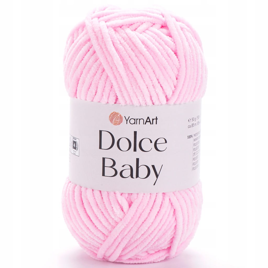 YarnArt | Dolce Baby | 750 | różowy pudrowy