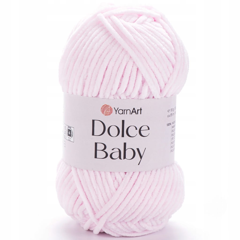 YarnArt | Dolce Baby | 781 | jasny cukierkowy róż