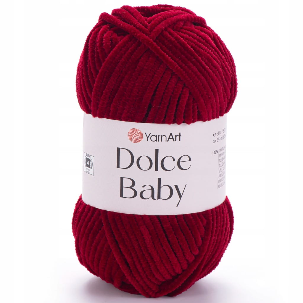 YarnArt | Dolce Baby | 752 | bordowy