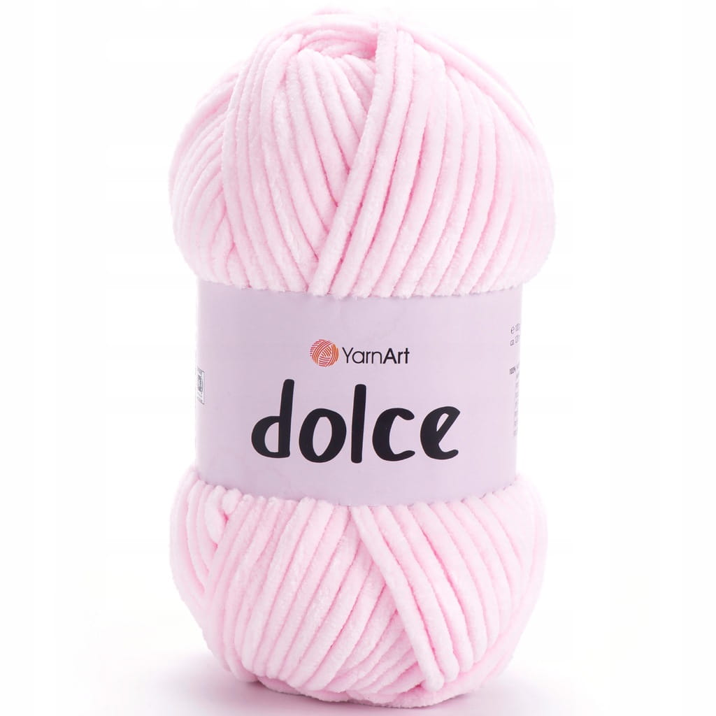 YarnArt | Dolce | 750 | różowy pudrowy
