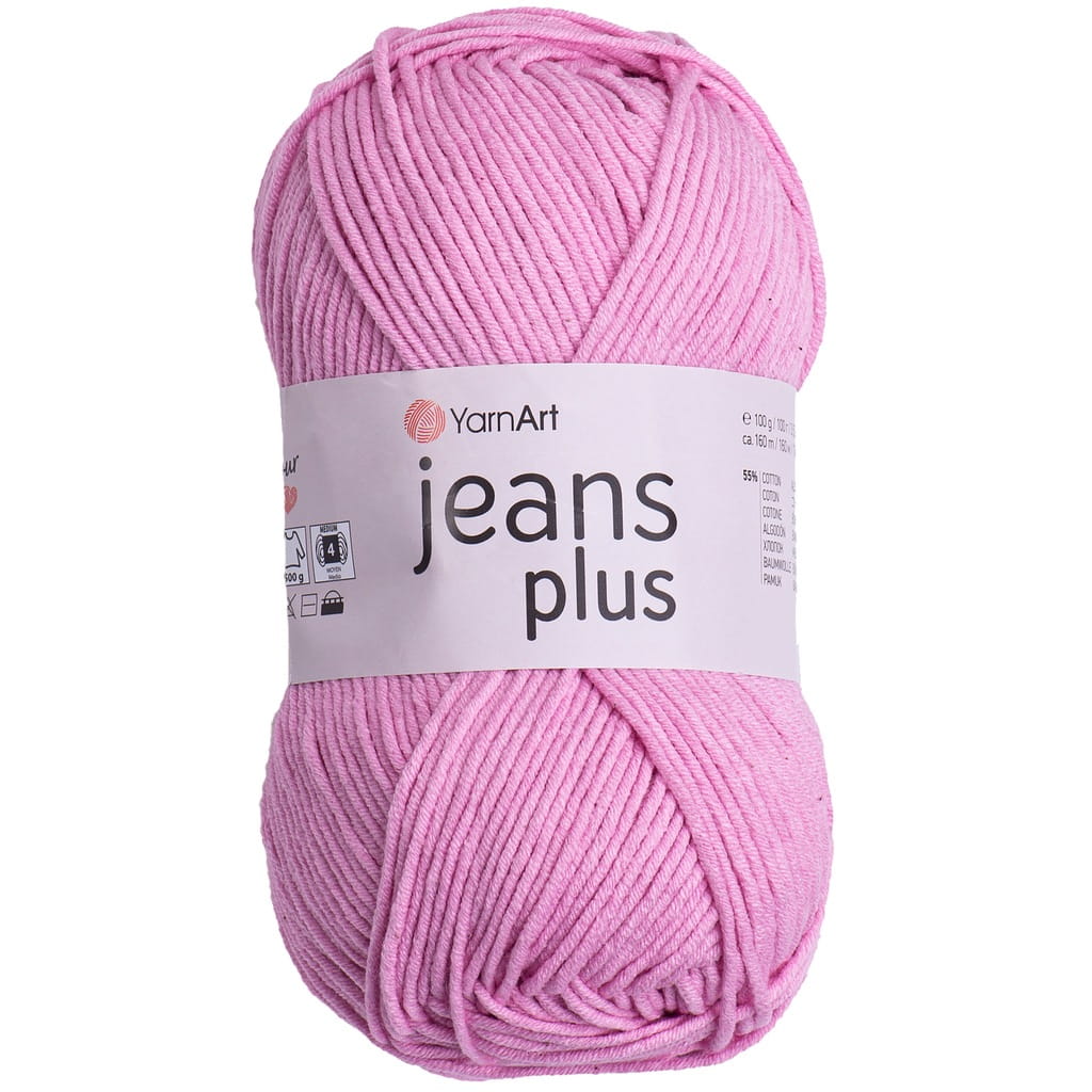 YarnArt | Jeans Plus | 20 | średni róż