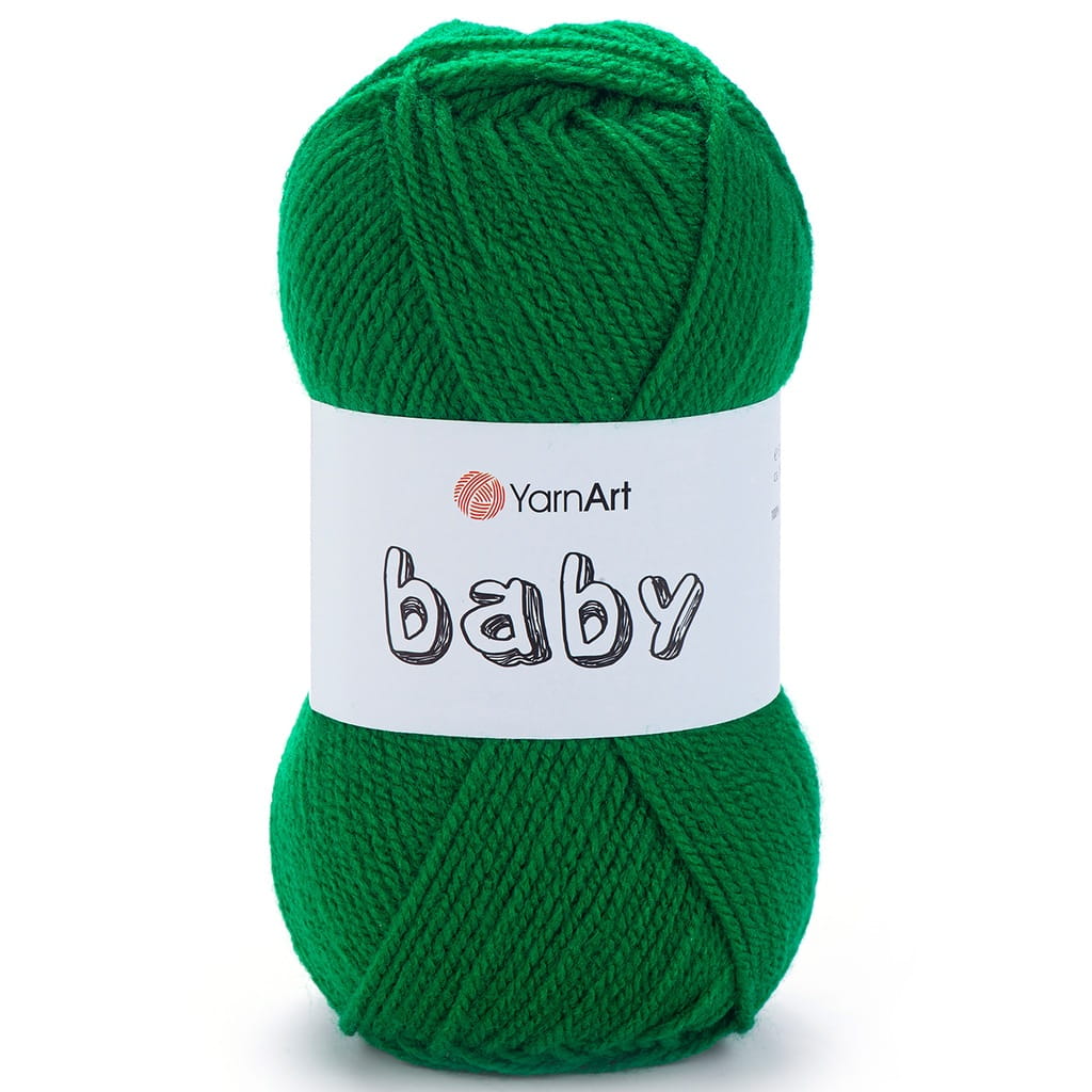 YarnArt | Baby | 338 | zieleń kadmowa