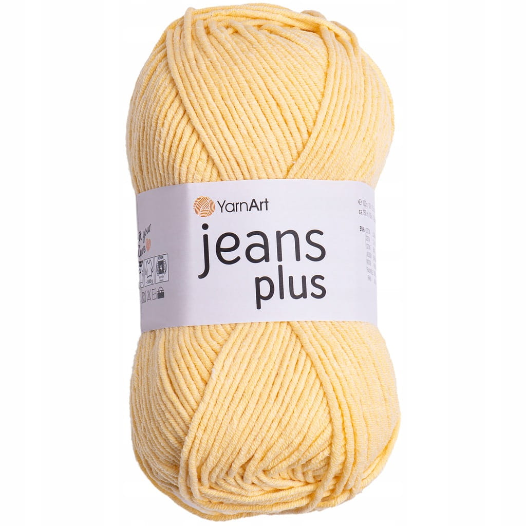 YarnArt | Jeans Plus | 88 | neapolitański żółty