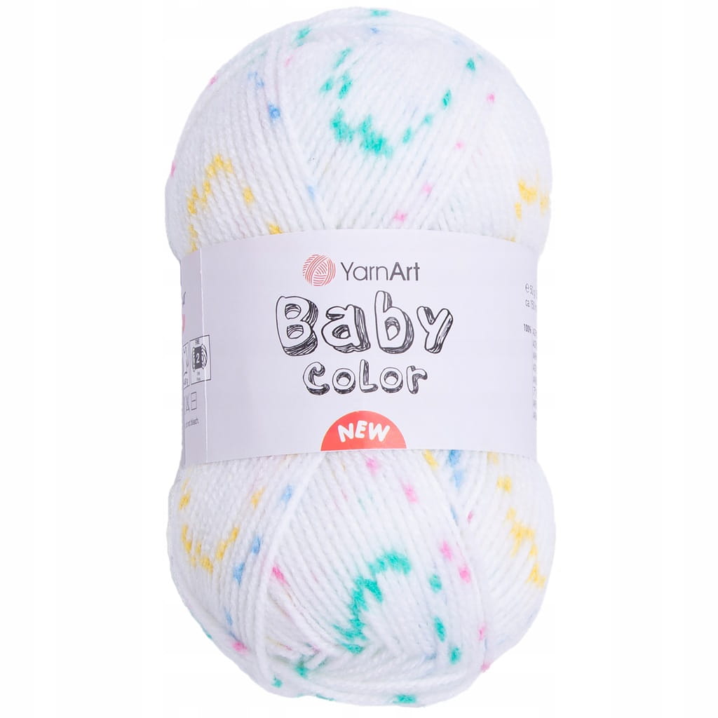 YarnArt | Baby Color | 214 print | wielokolorowa