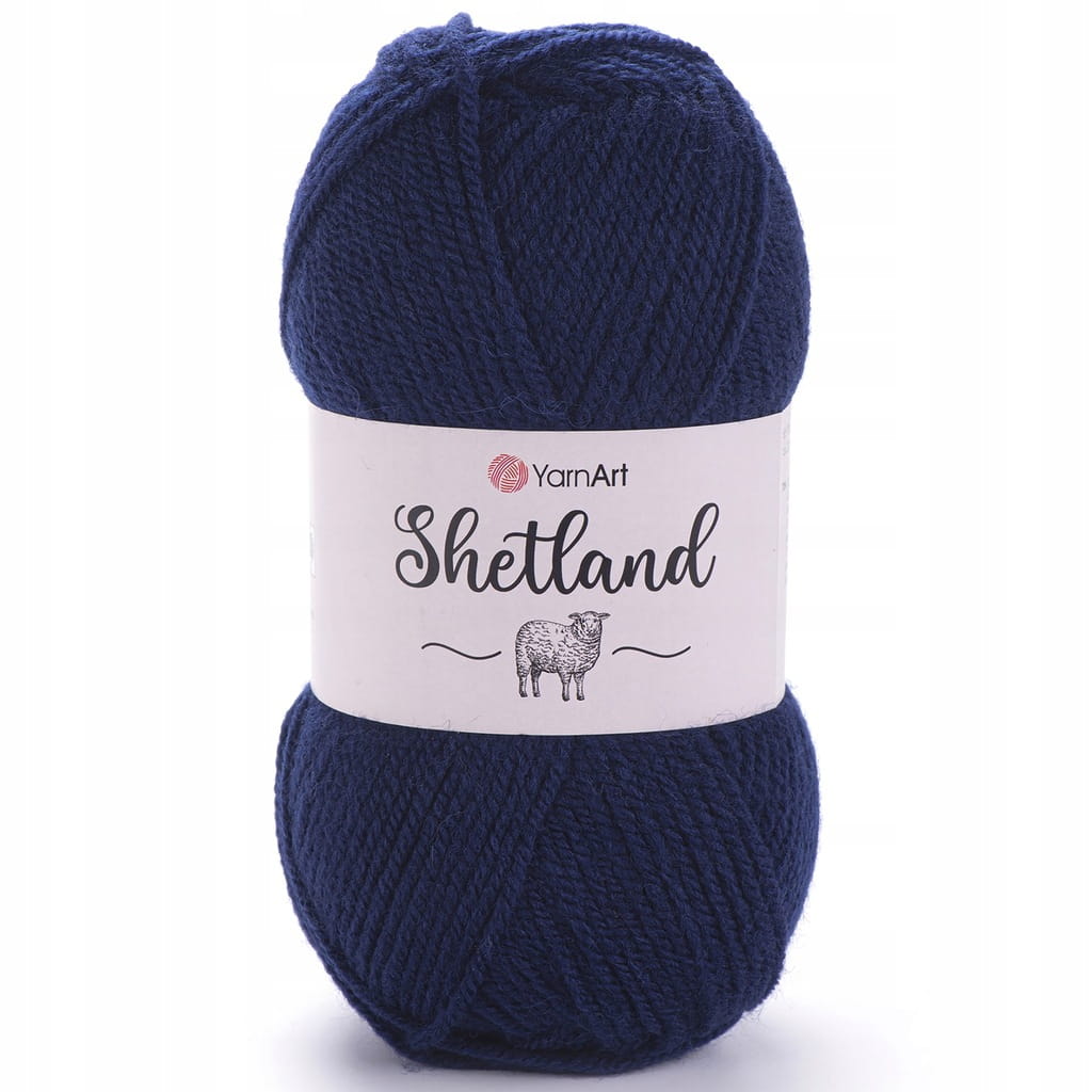 YarnArt | Shetland | 534 | granatowy