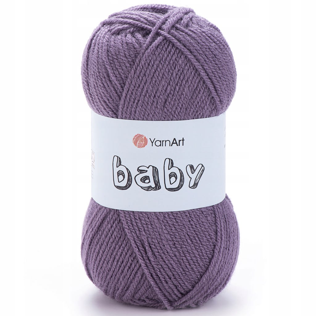 YarnArt | Baby | 852 | śliwkowy
