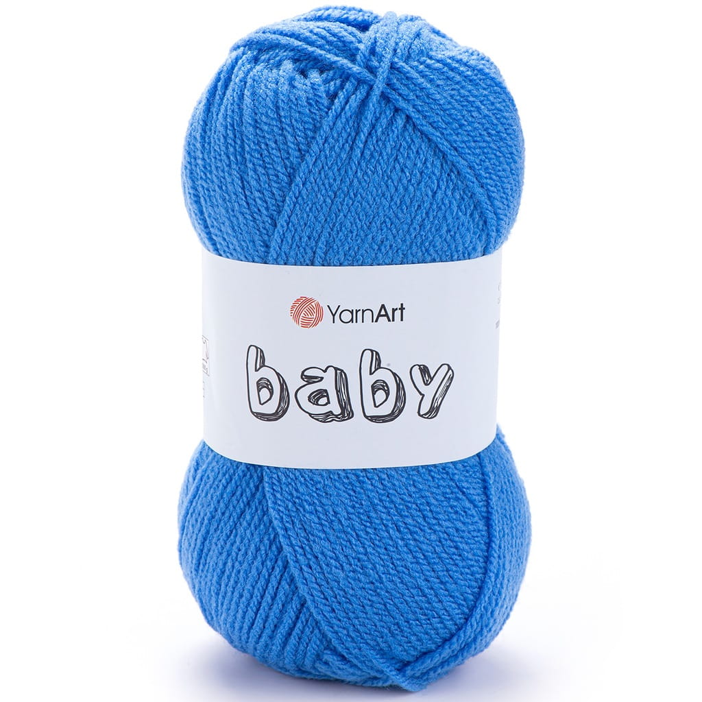 YarnArt | Baby | 600 | lazurowy