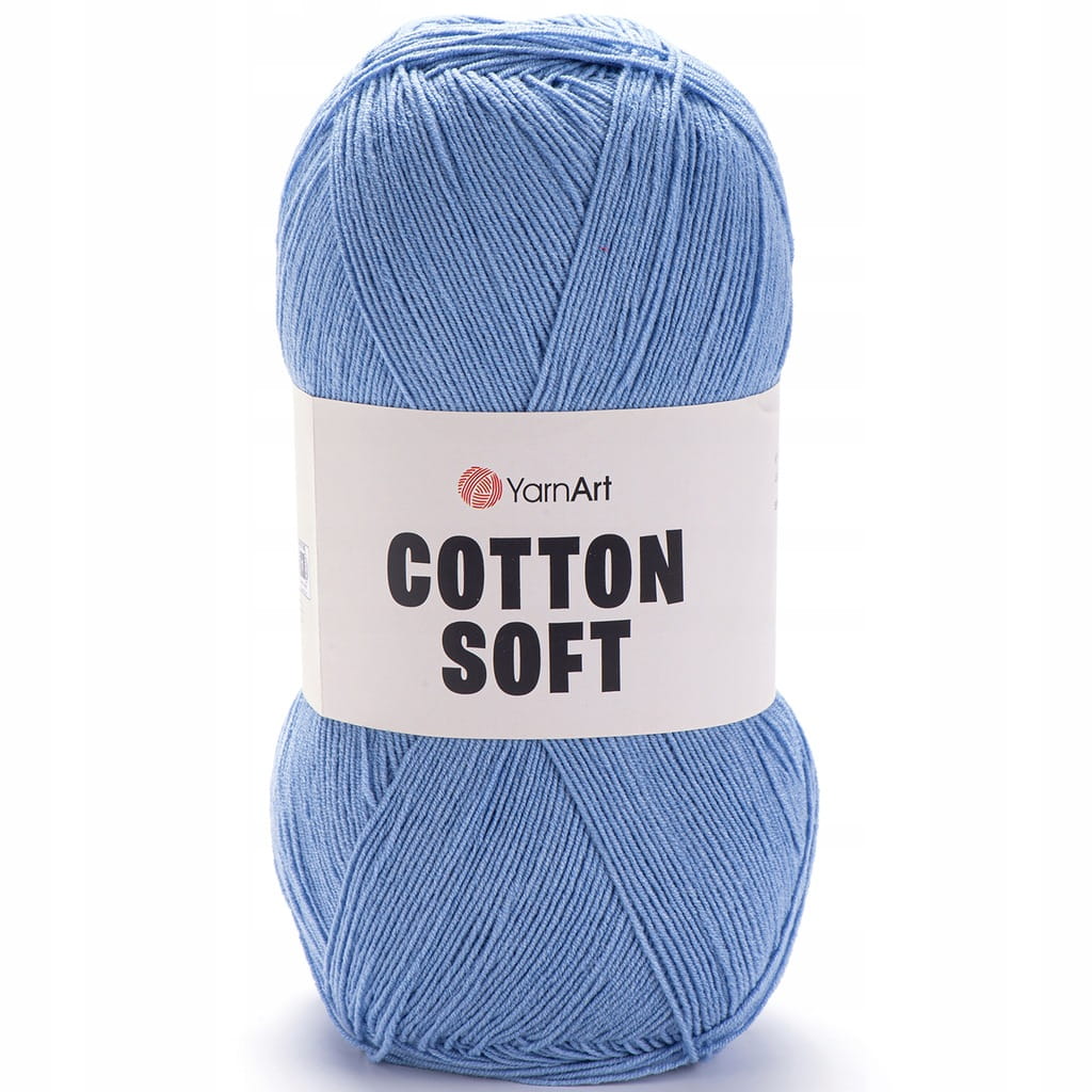 YarnArt | Cotton Soft | 15 | baby blue [55% bawełna / 45% poliakryl]