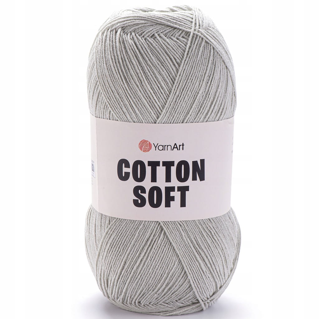YarnArt | Cotton Soft | 49 | szary agatowy [55% bawełna / 45% poliakryl]