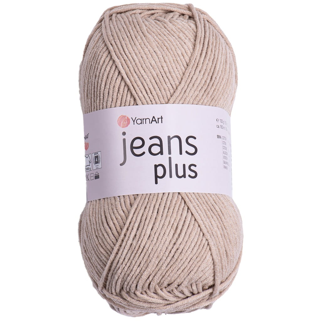 YarnArt | Jeans Plus | 87 | kawa latte