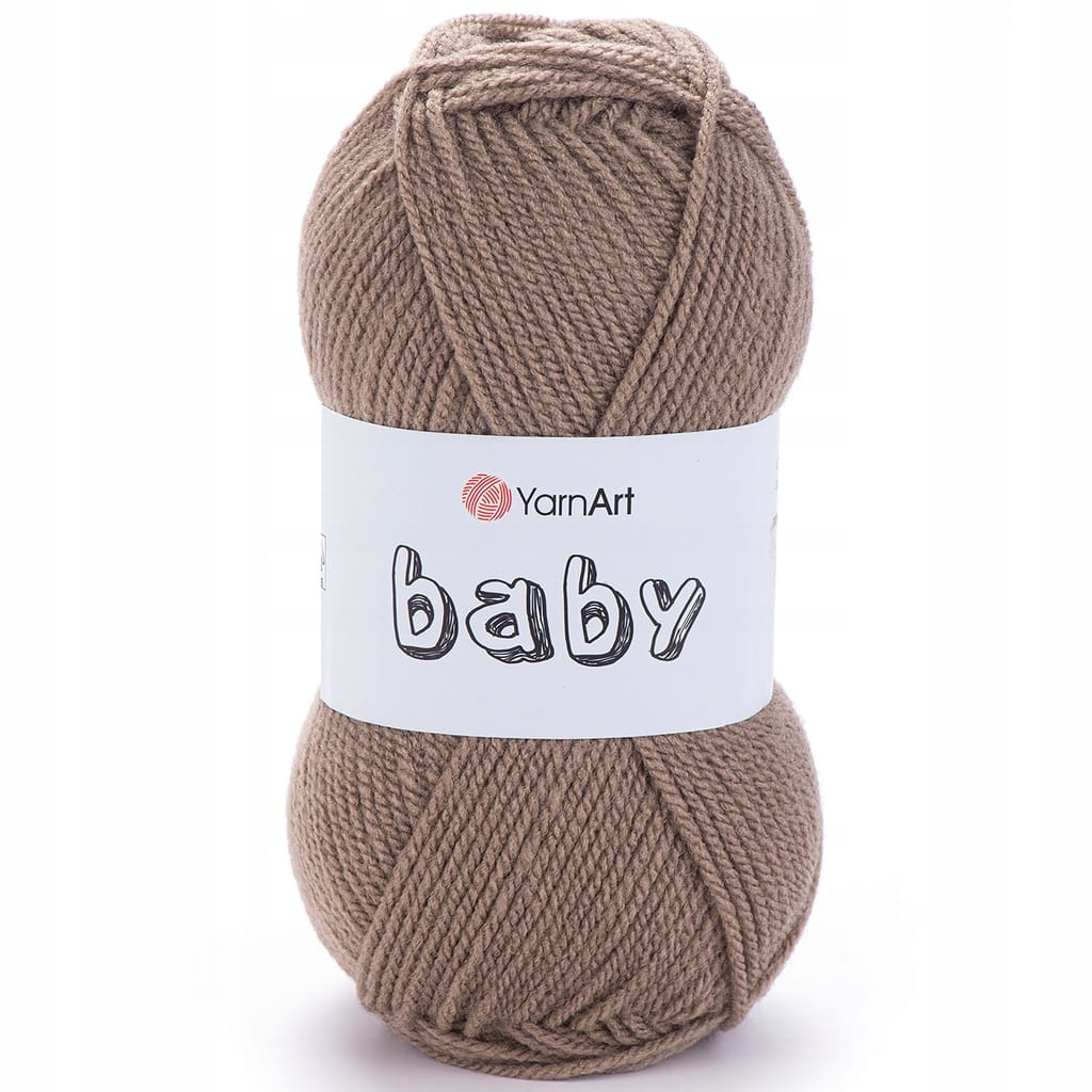 YarnArt | Baby | 218 | blady brązowy