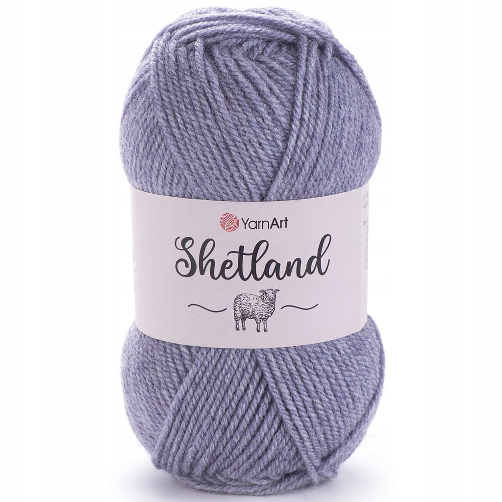 YarnArt | Shetland | 515 MIX | szaro-niebieski