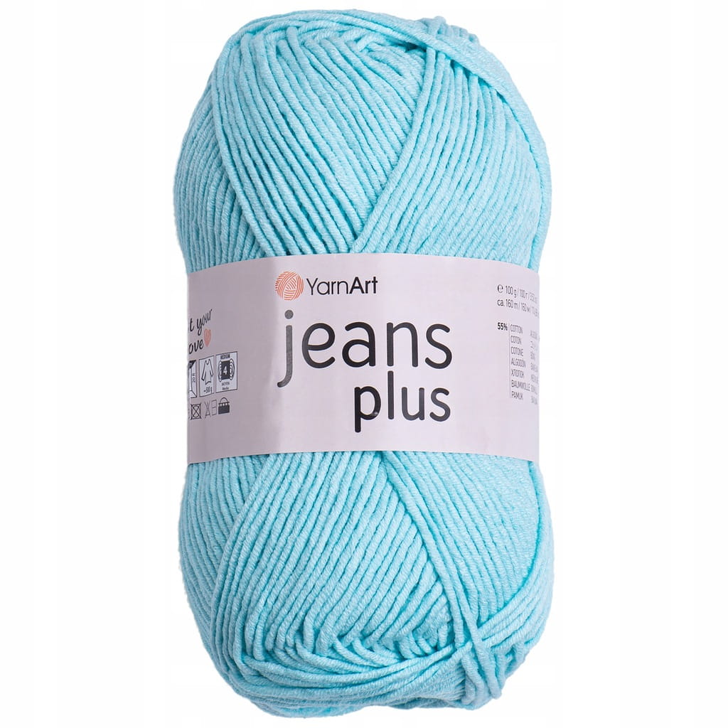 YarnArt | Jeans Plus | 76 | błękit turkusowy jasny