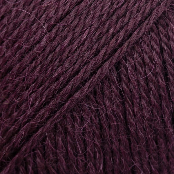 DROPS | Alpaca | 9044 | ciemne winogrona