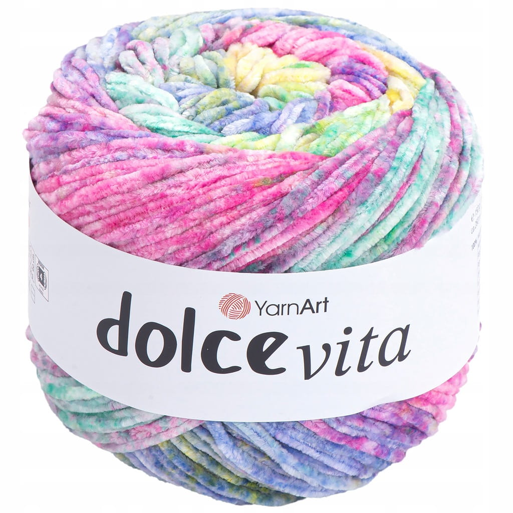 YarnArt | Dolce Vita | 3411 | ombre [100% mikropoliester]