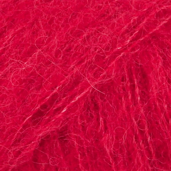 DROPS | Brushed Alpaca Silk | 07 | czerwony