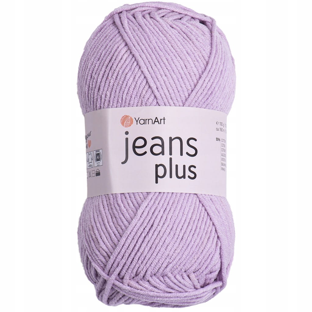 YarnArt | Jeans Plus | 19 | jasna lawenda