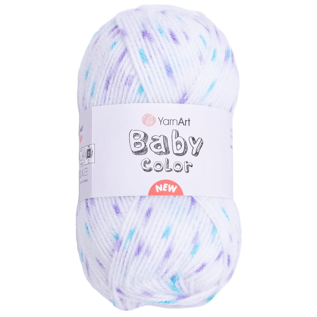 YarnArt | Baby Color | 201 print | wielokolorowa