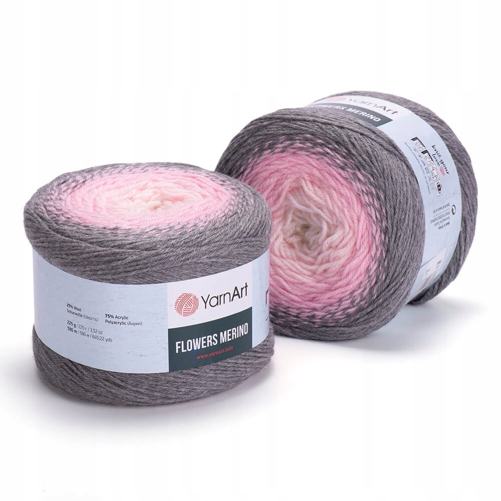 YarnArt | Flowers Merino | 544 | ombre [25% wełna / 75% akryl]