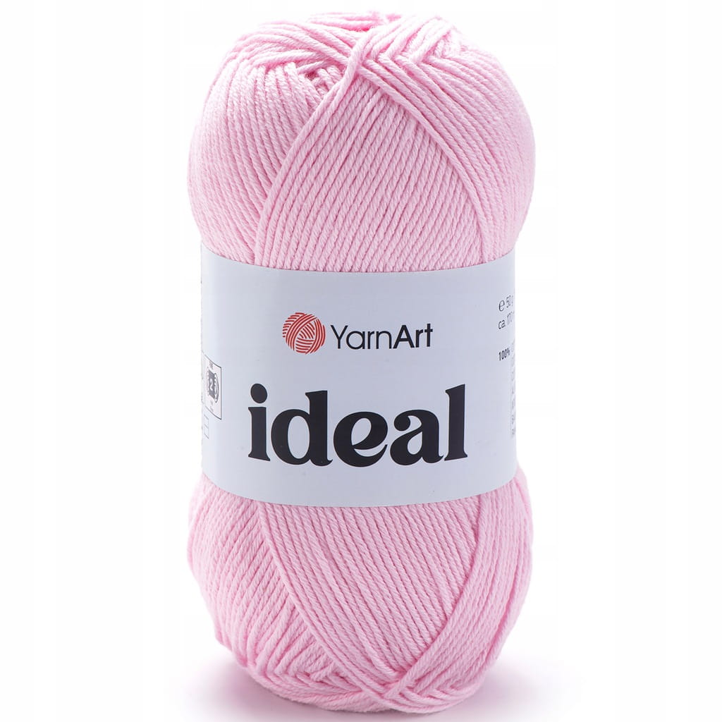 YarnArt | Ideal | 229 | jasny różowy [100% bawełna]
