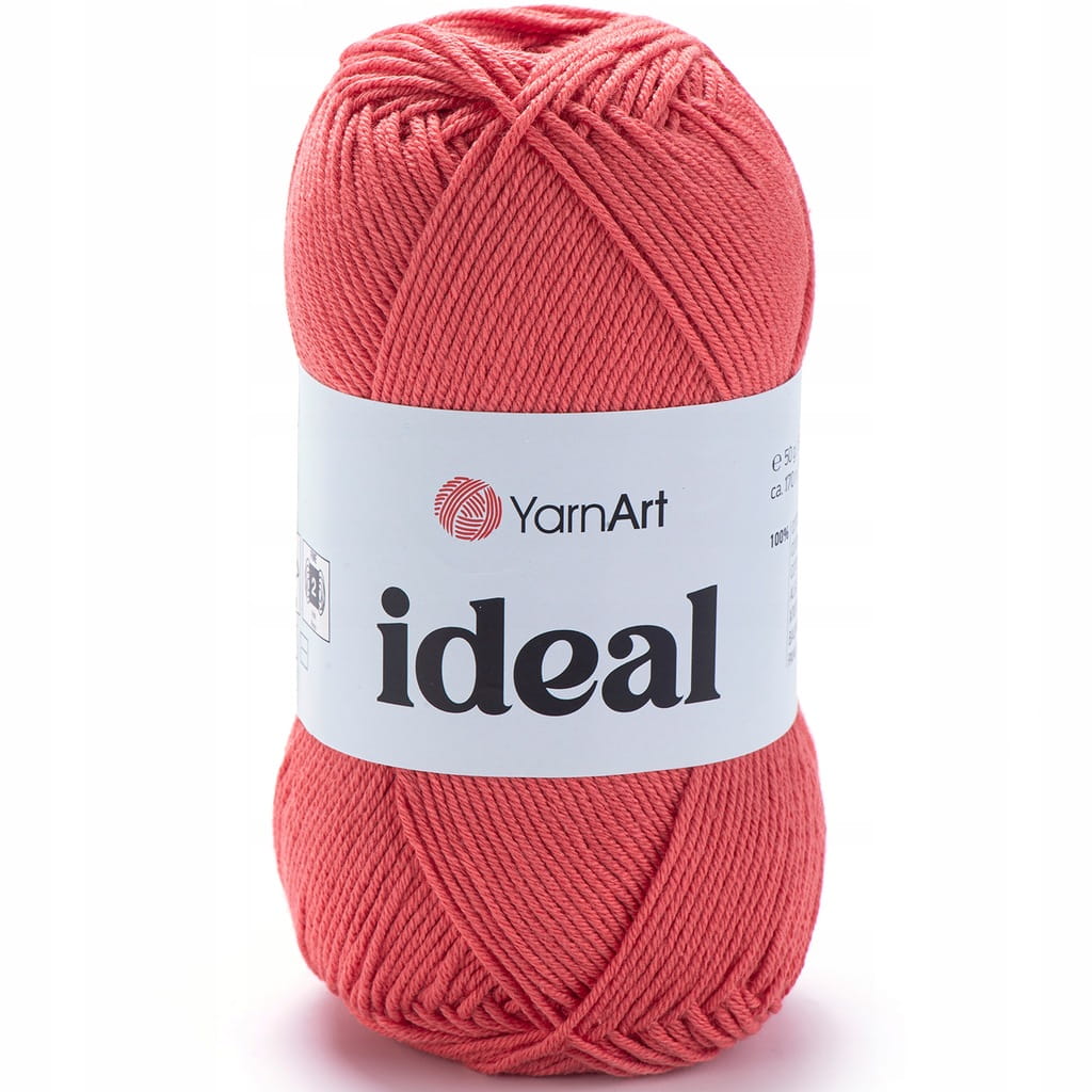 YarnArt | Ideal | 236 | koralowy [100% bawełna]