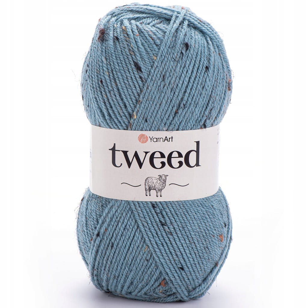 YarnArt | Tweed | 234 MIX | niebieski