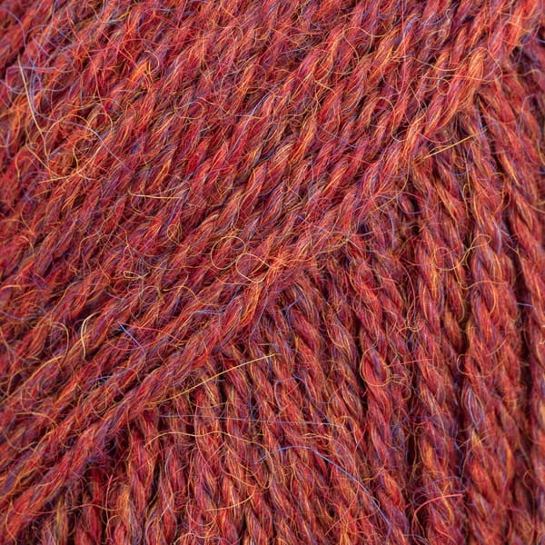 DROPS | Alpaca | 5565 MIX | bordowo-brązowy