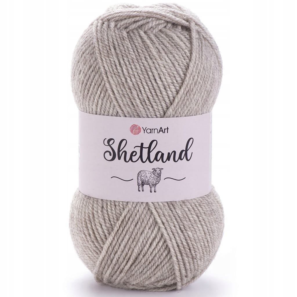 YarnArt | Shetland | 504 MIX | beżowy