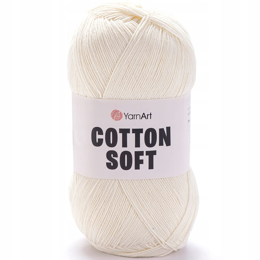 YarnArt | Cotton Soft | 03 | ecru [55% bawełna / 45% poliakryl]