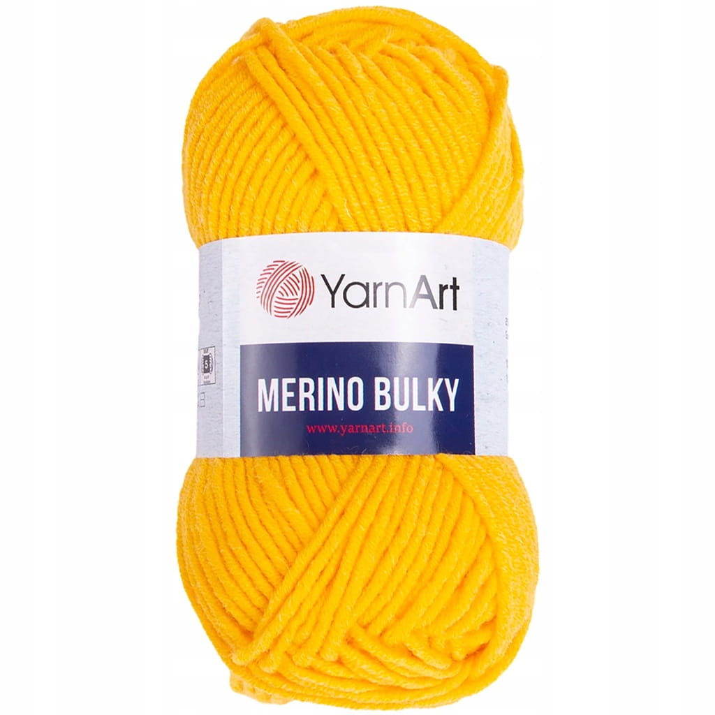YarnArt | Merino Bulky | 586 | żółty