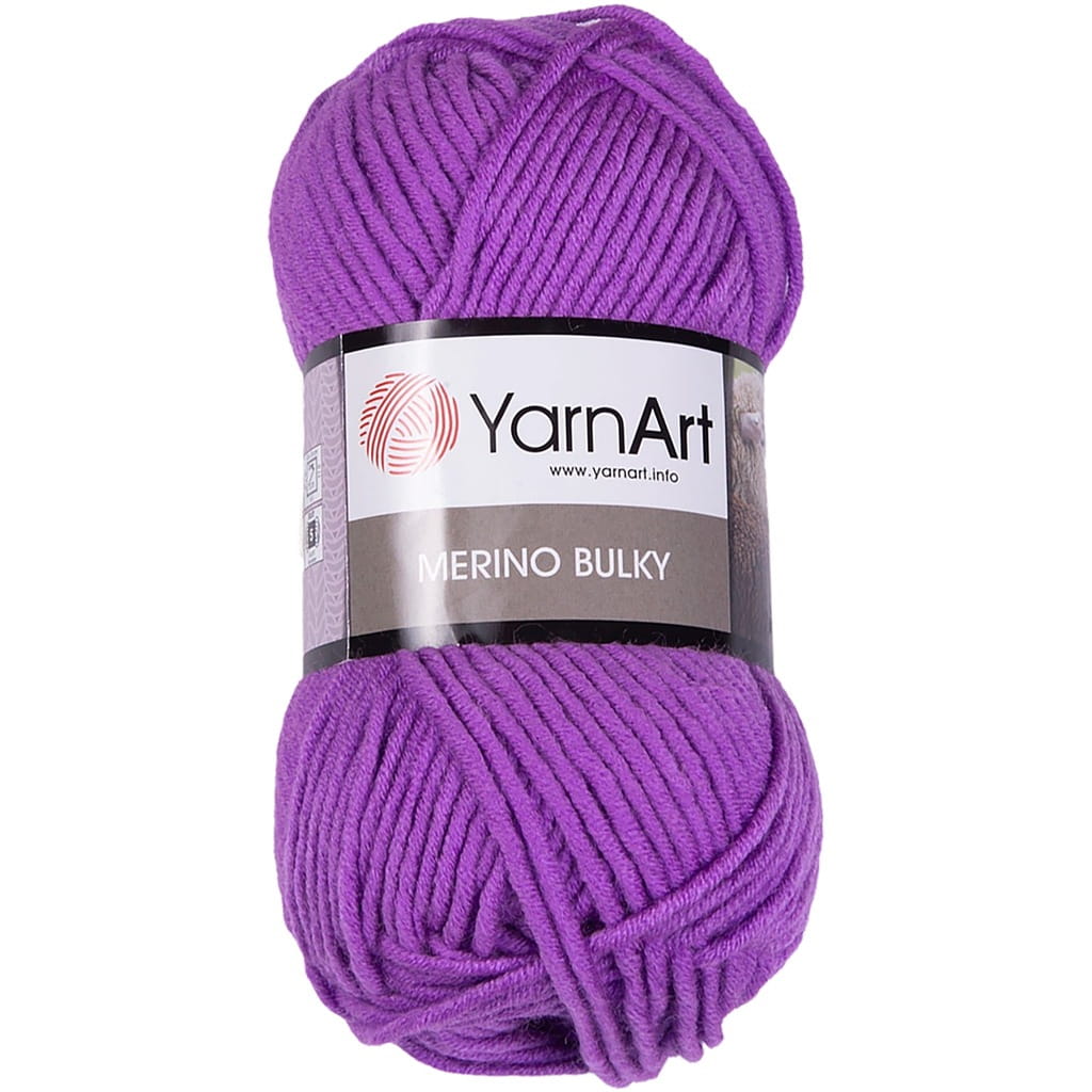 YarnArt | Merino Bulky | 9561 | fioletowy