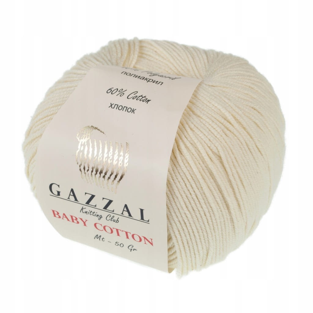 Włóczka Gazzal Baby Cotton 3437