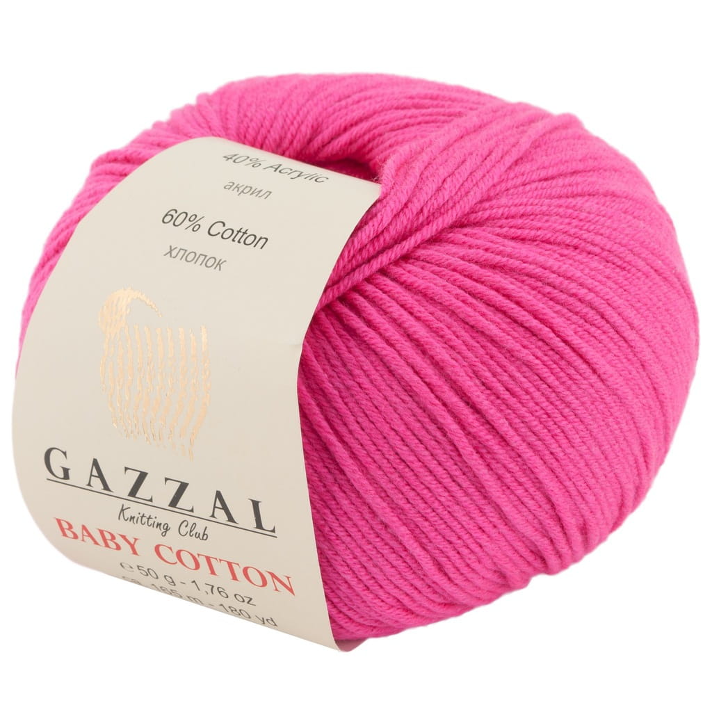 Włóczka Gazzal Baby Cotton 3461