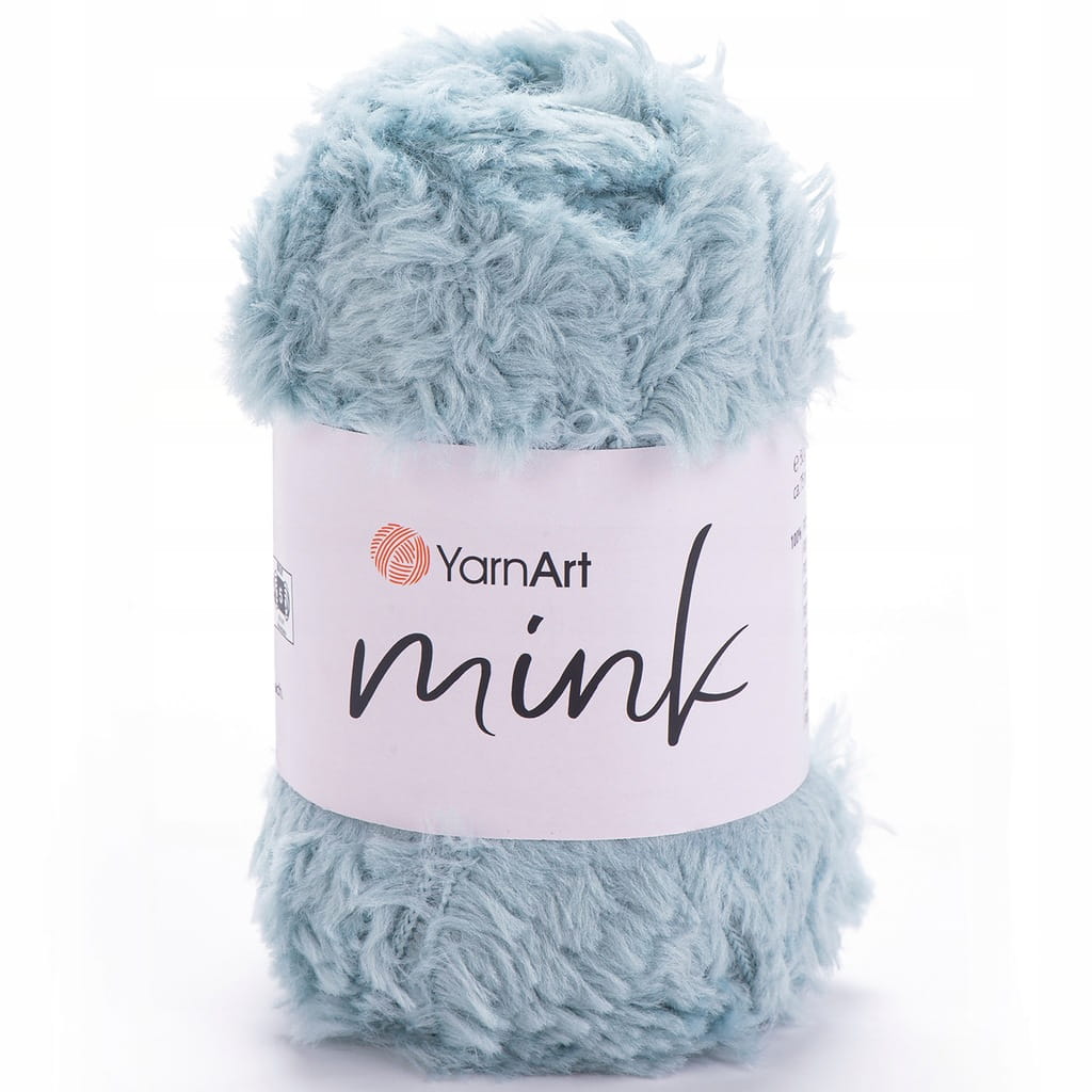 YarnArt | Mink | 348 | szaroniebieski [100% poliamid]