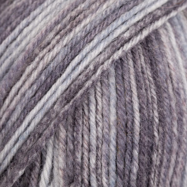 DROPS | Fabel | 602 long print | srebrny lis