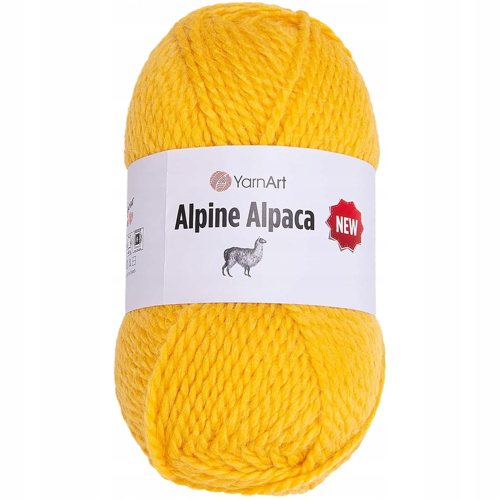 YarnArt | Alpine Alpaca | 1448 | żółty