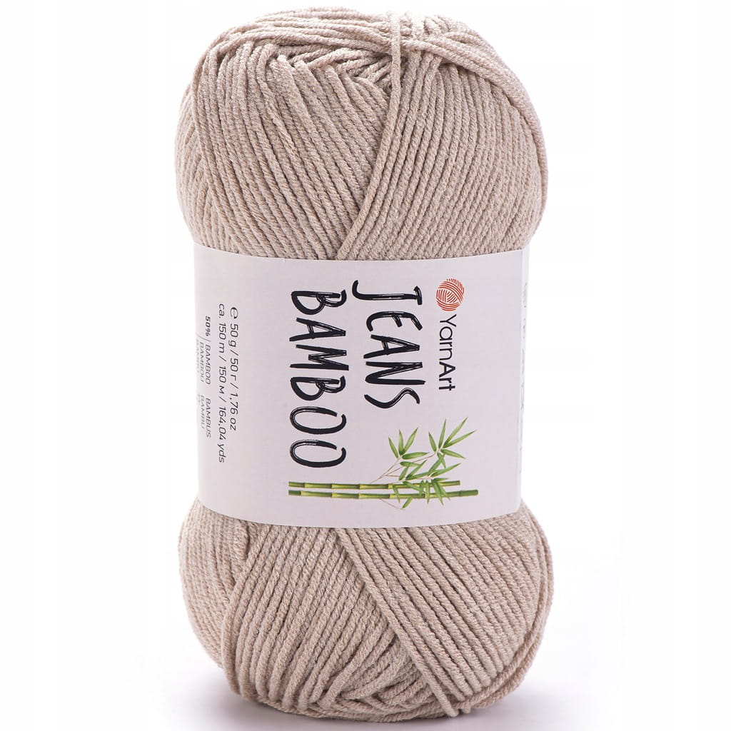 YarnArt | Jeans Bamboo | 129 | beżowy [50% bambus / 50% poliakryl]